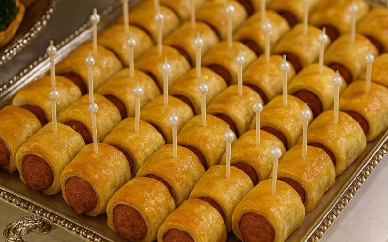 BAKLAVA YUFKASINDA MİNİ SOSİSLİ RULO