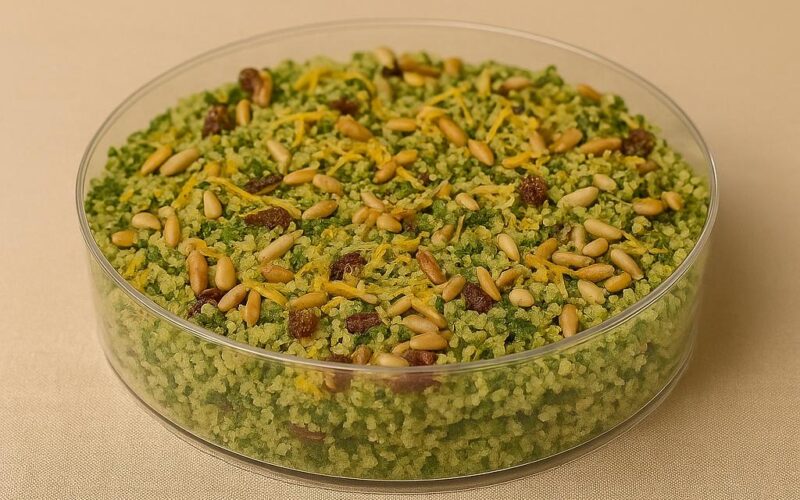 LİMONLU KİŞNİŞLİ BULGUR SALATASI