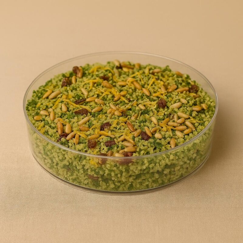 LİMONLU KİŞNİŞLİ BULGUR SALATASI