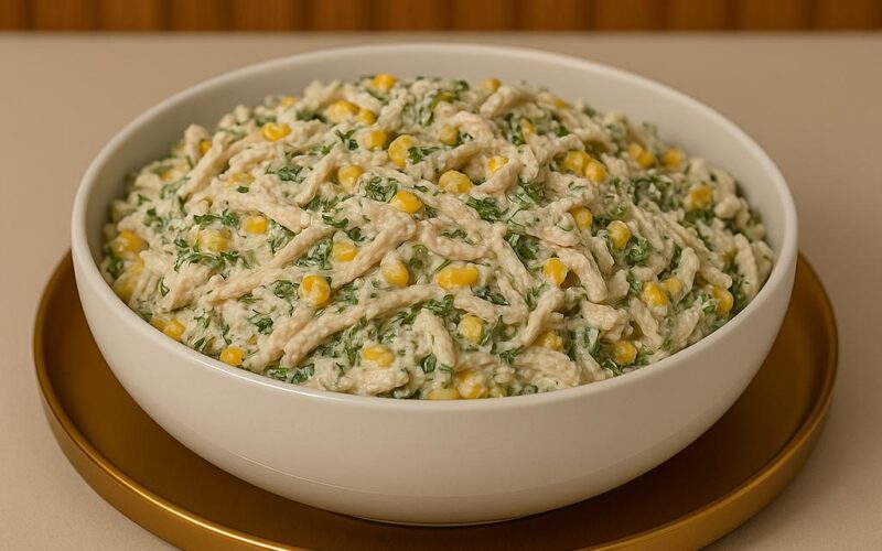 ERİŞTELİ TAVUK SALATASI