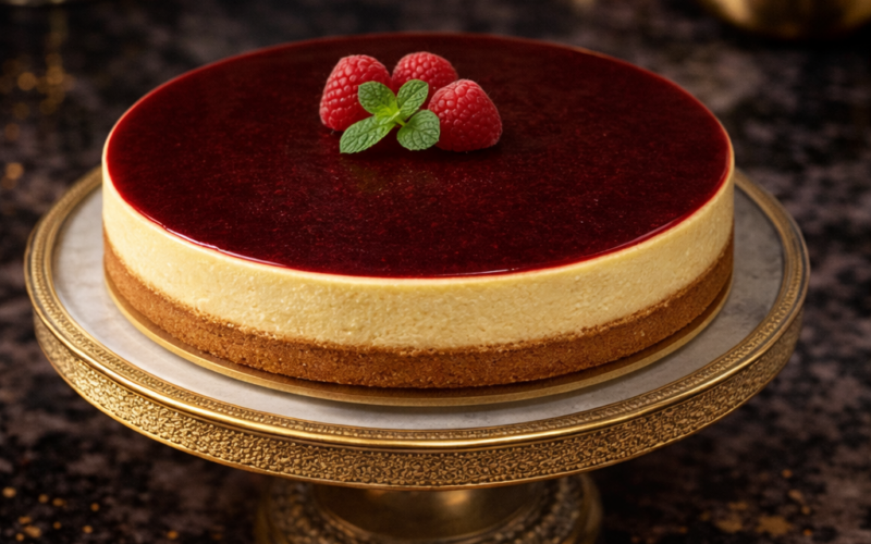 Frambuazlı Cheesecake