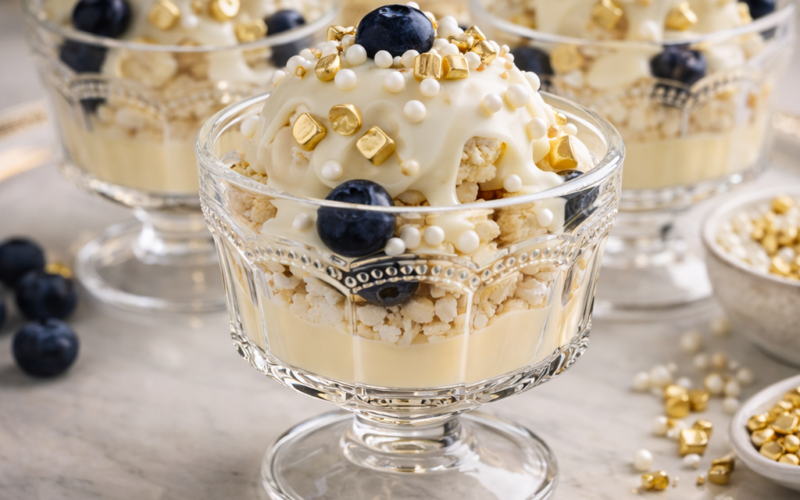 KUPTA BEYAZ ÇİKOLATALI ORMAN MEYVELİ PROFİTEROL