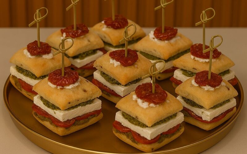 Mini Sandwich (Kuru Domates/Beyaz Peynir/Pesto Sos)