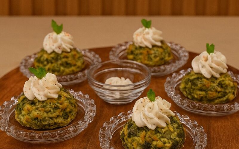 SÜZME YOĞURT SOSU EŞLİĞİNDE FIRINDA KABAK MÜCVERİ